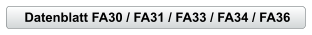 Datenblatt FA30 / FA31 / FA33 / FA34 / FA36